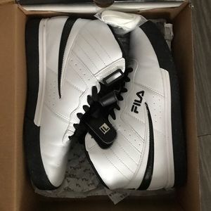 Fila Vulc 13 Mid black and white